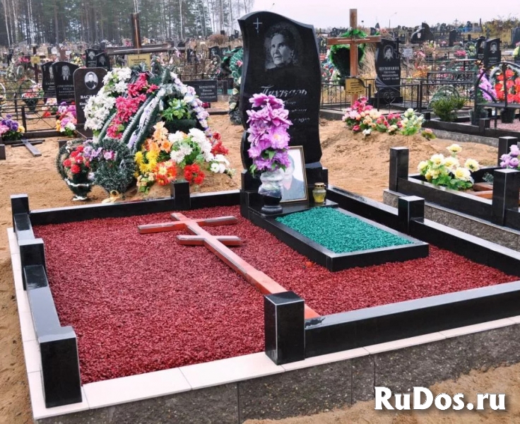Благоустройство на кладбище Воронеж, благоустройство могил в фотка