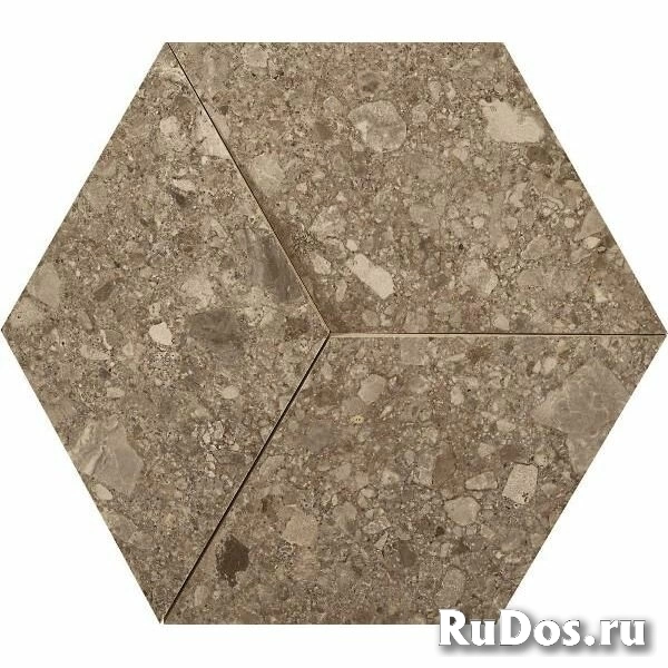 Плитка Marazzi Mystone Ceppo di Gre Мозаика Ceppo di Gre Beige 3D M0KM 29х33,5 фото