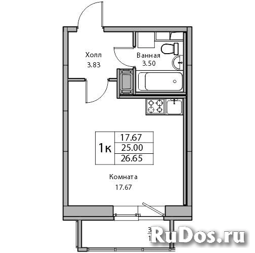 Продам 1 комнатную квартиру 25 м2 фото