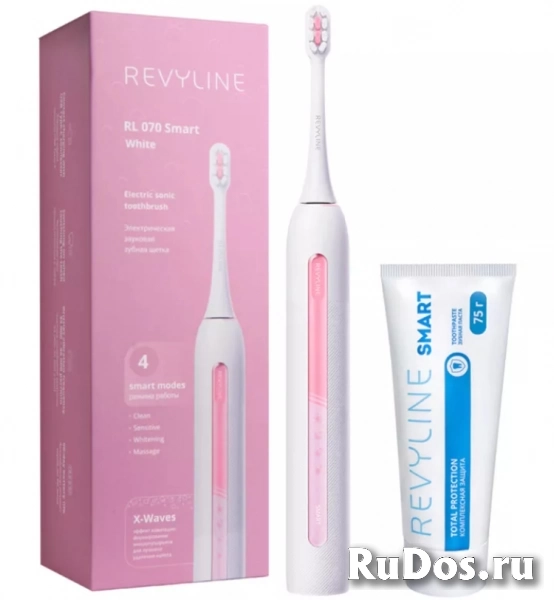 Звуковая щетка Revyline RL 070 White фото