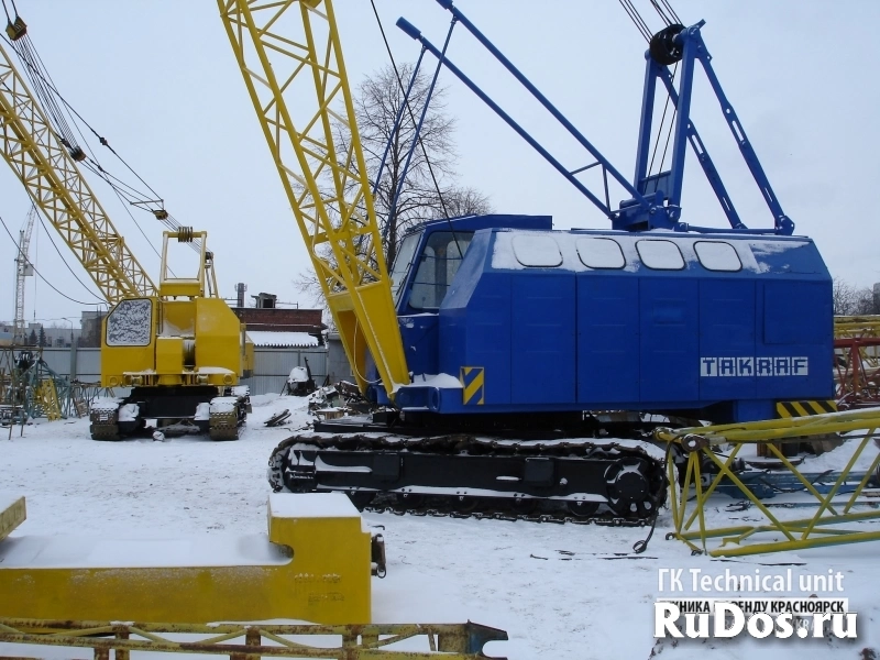 Услуги (аренда гусеничных кранов) фото