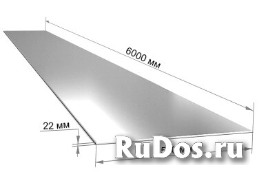 Лист горячекатаный 22х1500х6000 мм фото