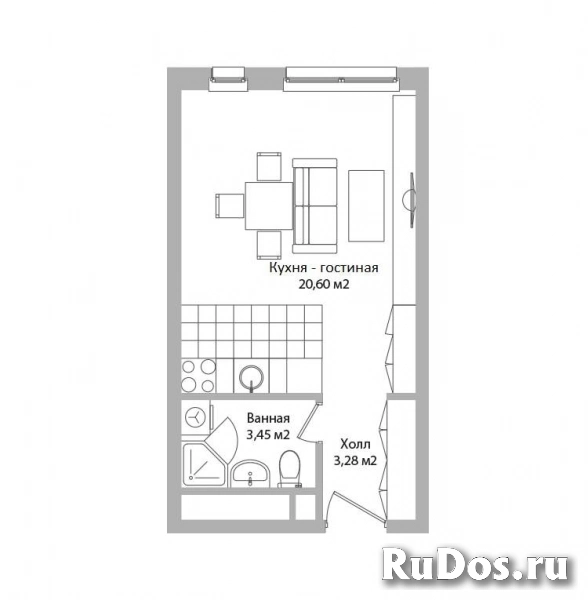 Продам 1 комнатную квартиру 27 м2 фотка