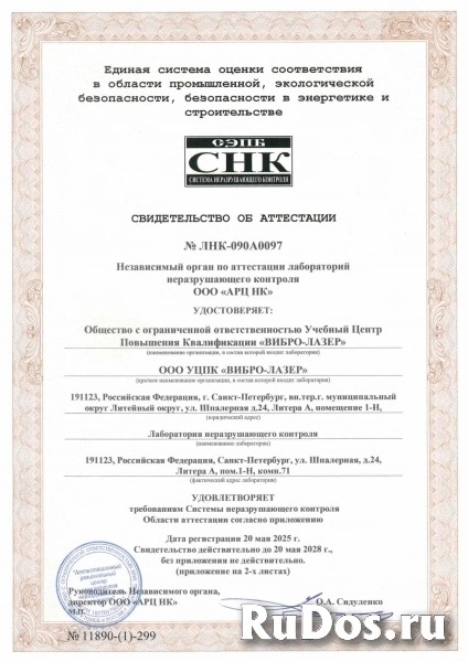 ВИБРОДИАГНОСТИКА (ВД) изображение 12