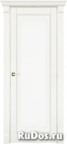 Дверь Фрамир VERONA 1 ПГ Цвет:Антично-белый фото