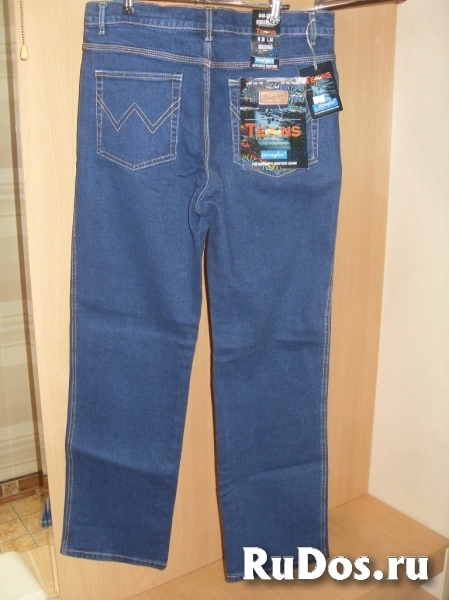 Джинсы мужские, классика, размер 54. изображение 8