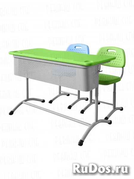 Школьная мебель: парты, стулья изображение 6