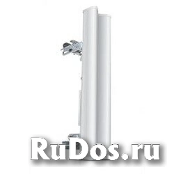 Сетевое оборудование ubiquiti am-2g15-120 внешняя секторная mimo 2x2, 15 дб, 2,3-2,7 ггц, 120°x9°, 2* rp-sma волны вертикальные/горизонтальные фото