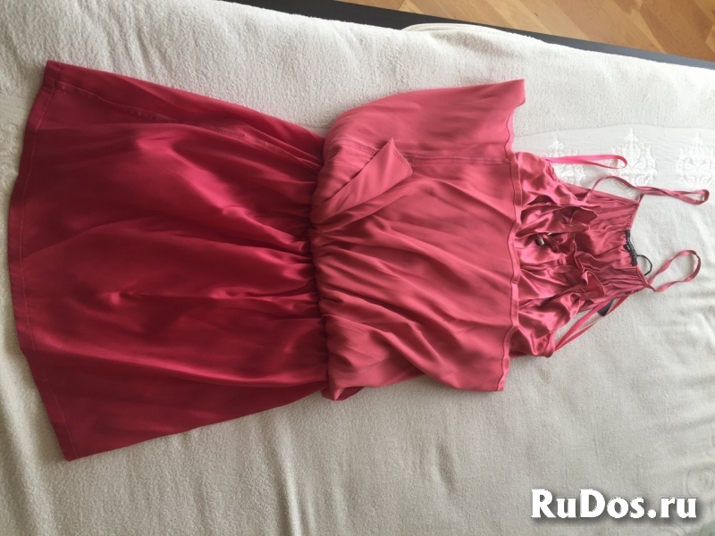 Платье сарафан новый patrizia pepe италия 42 44 46 s m размер роз изображение 5