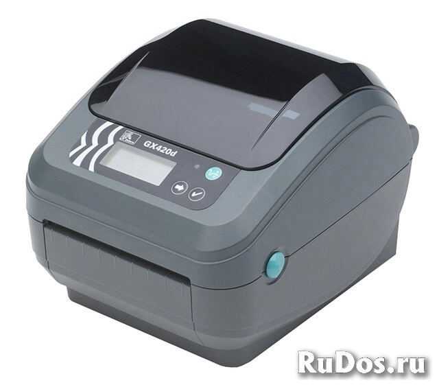 Zebra GX420d — принтер этикеток и штрих кода для маркировки фото