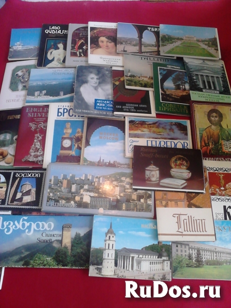 Наборы открыток Советского периода фото