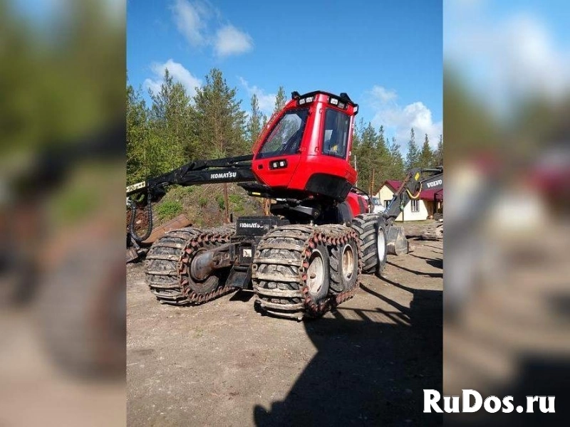 Харвестер KOMATSU FOREST и форвардер KOMATSU фото