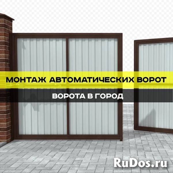 Автоматические ворота изображение 11