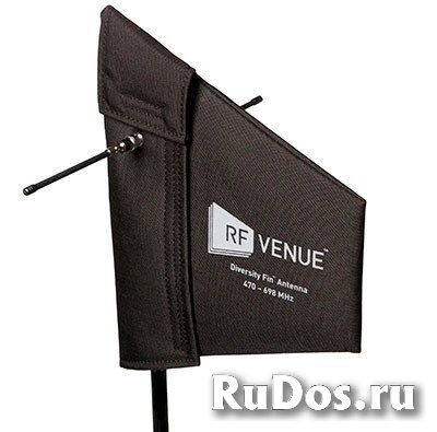 Shure RF Venue RFV-DFIN пассивная широкополосная направленная антенна Diversity Fin, 470-698 МГц. черная фото