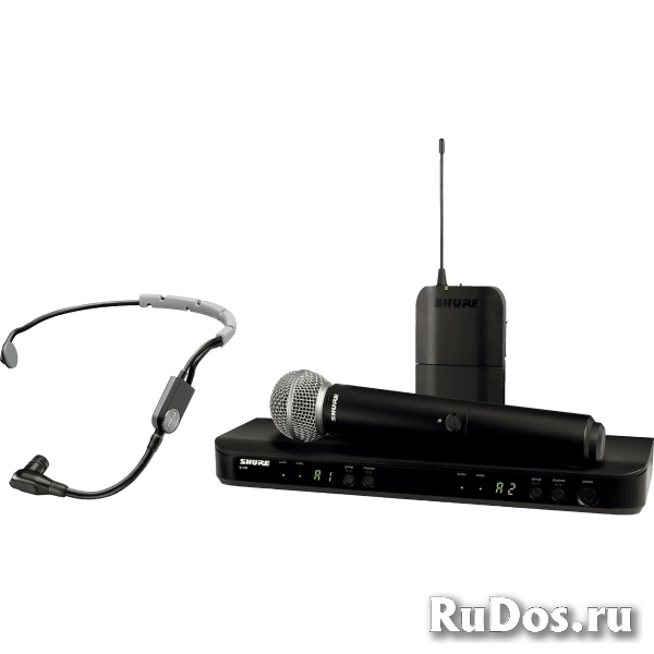 Радиосистема комбинированная Shure BLX1288E/SM35 M17 662-686 MHz фото