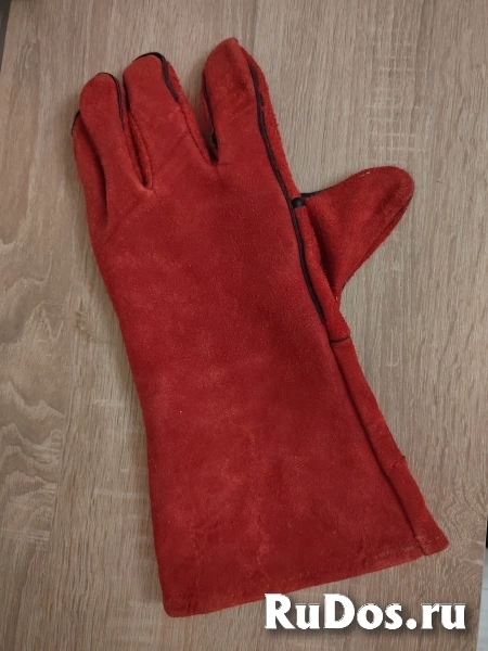 Краги, перчатки сварочные летние оптом и в розницу изображение 3
