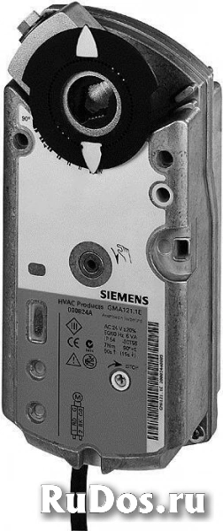 Электропривод Siemens GMA321.1E/4N, 230В AC, 4НМ, 2-х позиционный, возвратная пружина, 90/15 сек фото