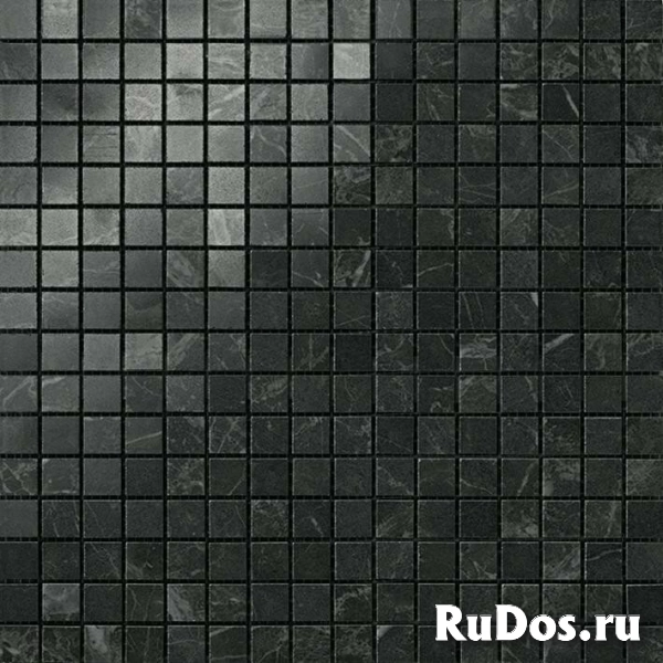 Плитка Atlas Concorde Marvel Pro Marvel Noir St.Laurent Mosaico Lapp. ADQH 30x30 фото