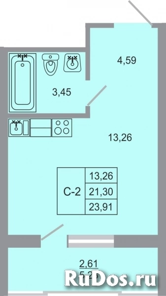 Продам 1 комнатную квартиру 23 м2 фото