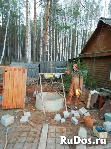Копка ,чистка,ремонт и углубление колодцев под ключ фотка