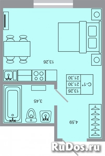 Продам 1 комнатную квартиру 21 м2 фото