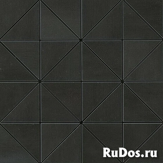 Мозаика Керамогранит ATLAS CONCORDE MEK Dark Mosaico Prisma 36х36 (м2) фото