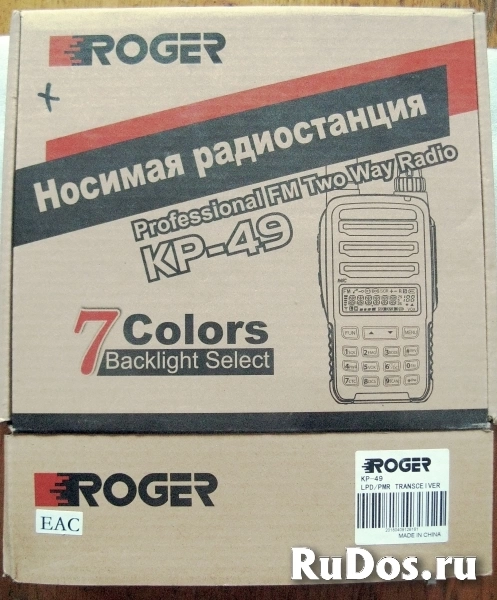 Рация Roger KP-49 фото