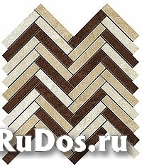 Керамическая плитка ATLAS CONCORDE RUS force wall blend herringbone mosaic 29.8x29.3 фото