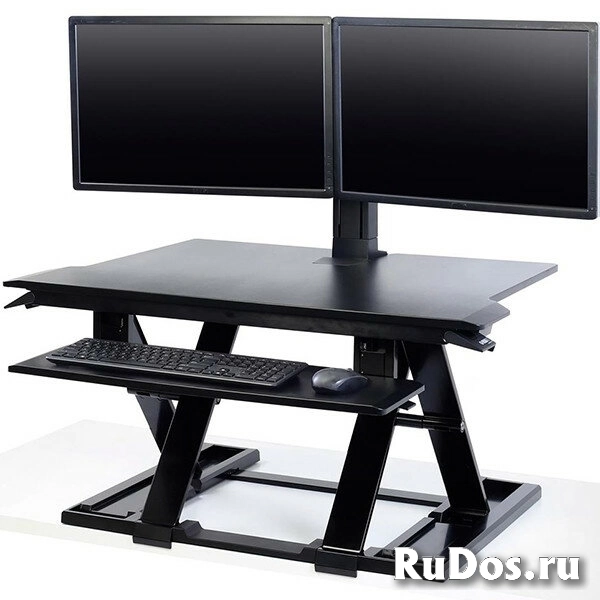 Платформа Ergotron 33-467-921 WorkFit-TX Standing Desk Converter, чёрная фото