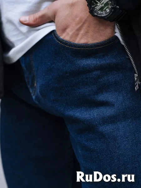 Джинсы прямые классические MRBRAKER изображение 3