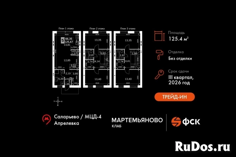 Продам дом 125 м2 фото