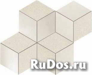 Мозаика Atlas Concorde (Атлас Конкорд Италия) Kone White Mosaico Esagono AUN1 30x35 Керамогранит, м2 30x35 Kone AUN1 фото