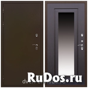 Входные двери для квартир Дверь входная уличная в дом Армада Термо 3K Молоток коричневый/ МДФ 16 мм ФЛЗ-120 Венге фото