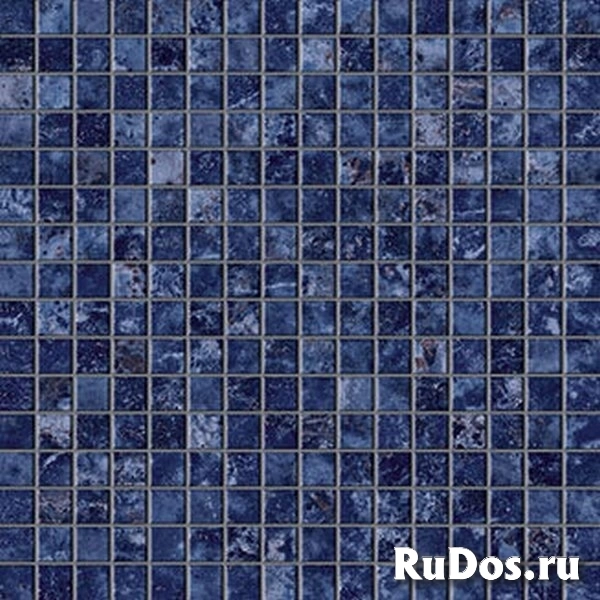 Marvel Ultramarine Mosaico Lappato (AOVD) 30x30 фото
