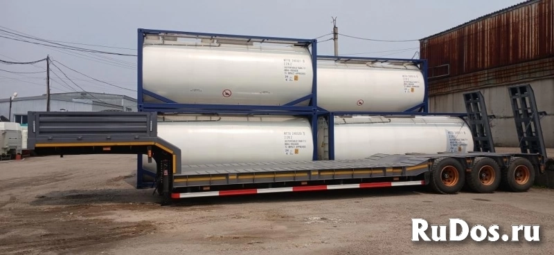 Полуприцеп-трал с трапами TONGYADA CTY9603TDPS негабарит с понижением, 3-оси, новый. изображение 5