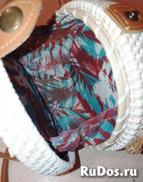 Сумочка плетёная Индонезия изображение 5