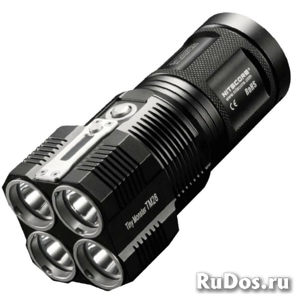 Фонарь светодиодный поисковый Nitecore TM28 KIT 16106 свет холодный 6000lm 655м черный фото