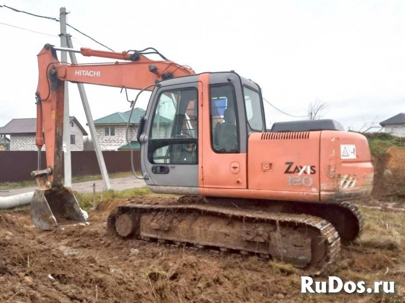 Экскаватор Hitachi 120, ГАБАРИТ, идеал. состояние фотка