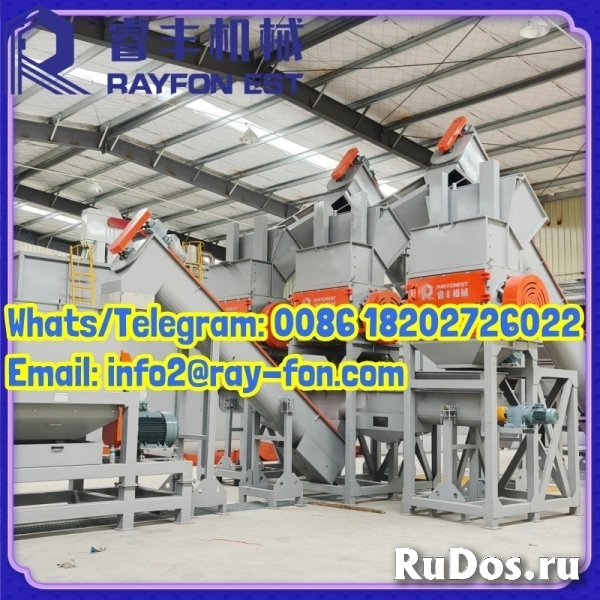 Industrial Plastic Recycling Washing Line for Waste Plastic Film/Sheet Processing изображение 4
