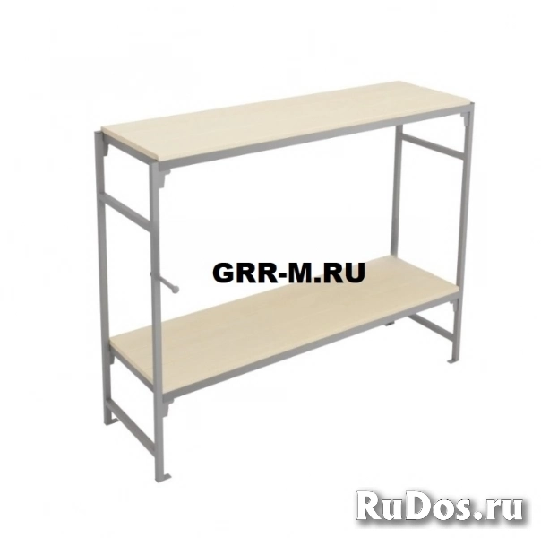 Металлические двухъярусные нары для бомбоубежища (разборные) Металлические двухъярусные нары для бомбоубежища (разборные) фото