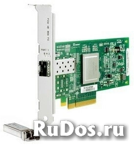 Опция для СХД/ HP StorageWorks FCA 81Q 8Gb FC Host Bus Adapter PCI-E for Windows, Linux (LC connector) , incl. h / hf / h. brckts (replace AE311A) фото