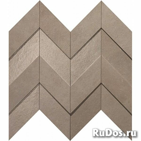 Плитка Atlas Concorde Dwell Greige Chevron 3D A1DN 30,8X35,1 фото