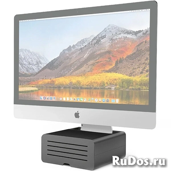 Подставка Twelve South HiRise Pro для iMac и Apple Display серая фото