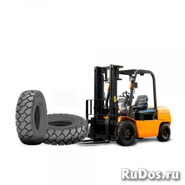 Шины для вилочных погрузчиков и спецтехники фото