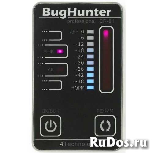 Детектор скрытых жучков, видеокамер и прослушивающих устройств quot;BugHunter CR-01quot; Карточка фото