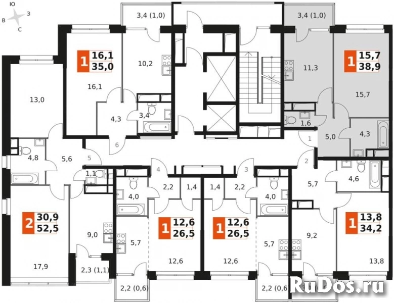 Продам 1 комнатную квартиру 38 м2 фото