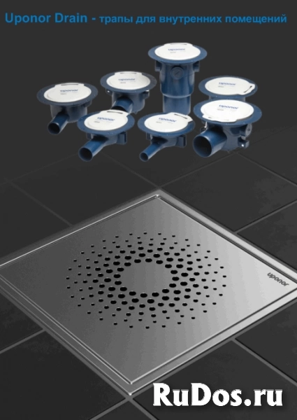 Трапы /Решетки/ Uponor Drain Финляндия изображение 6