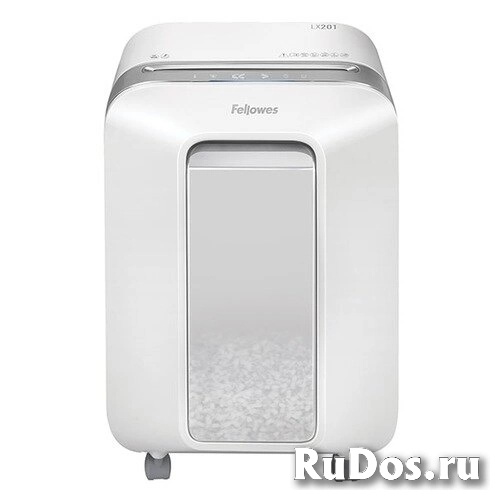 Уничтожитель бумаг FELLOWES PowerShred LX201, P-5, 2х12 мм, 12 лист. одновременно, 22л [fs-50501] фото