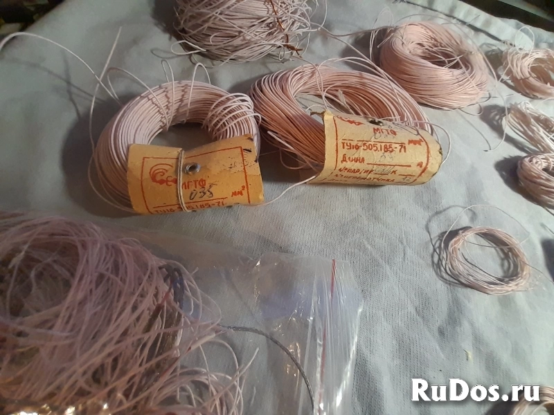 Провод МГТФ - фторопласт СССР изображение 9