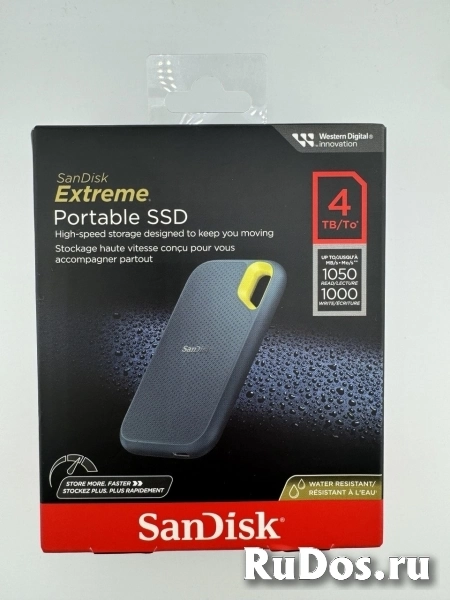 Внешний жёсткий Sandisk Extreme portable SSD 4TB фото